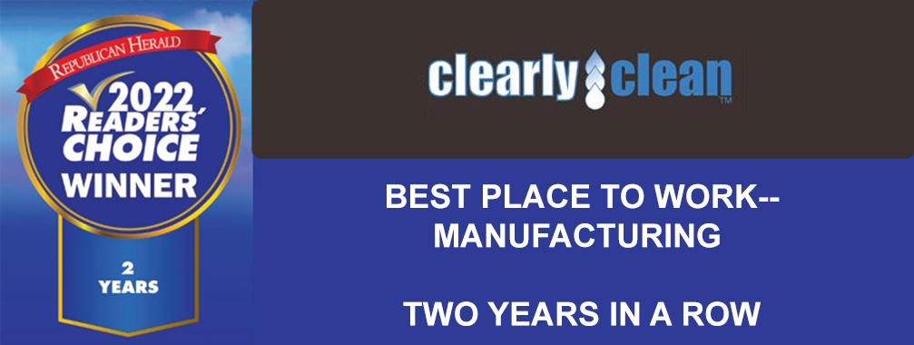 Clearly Clean best place to work 2022