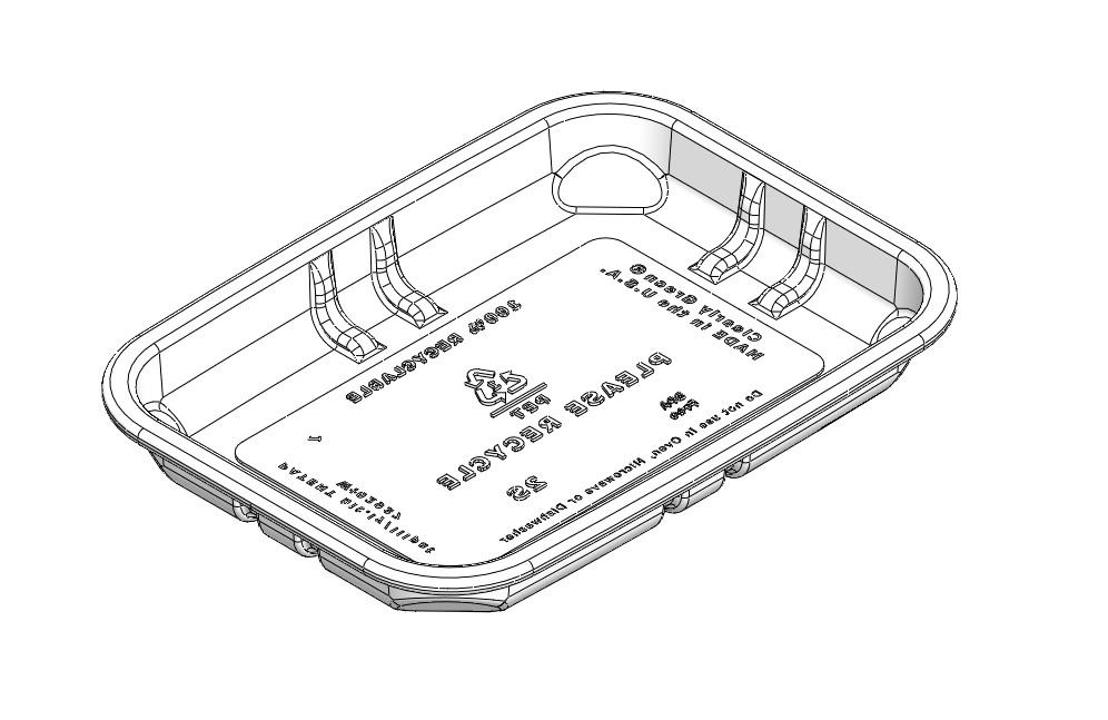2S Recyclable Food Tray
